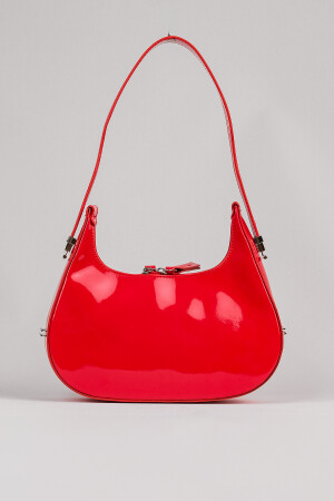 Red-2 Baguette-Tasche aus Lackleder für Damen, Cherry Bag 722024 - 8