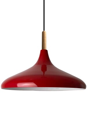 Red Champion Einzel-Kronleuchter aus Holz, Hängelampe, Wohnzimmer, Küche, Café, Boutique-Lampe, Beleuchtung, Kronleuchter BMM2066A - 9