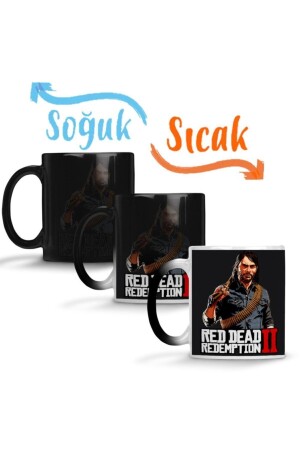 Red Dead Redemption 2 John Marston Magic Mug Cup Porzellan SK11109 - 2