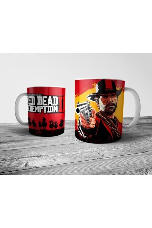 Red Dead Redemption 2 Kupa Bardak Model 1 PIXKUPREDT1 - 2