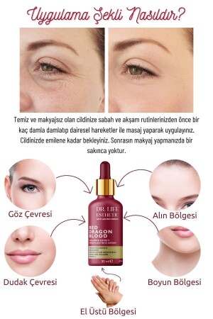 Red Dragon Blood Yaşlanma Karşıtı Gerginleştirici Serum Anti-aging Serum 30ml - 6