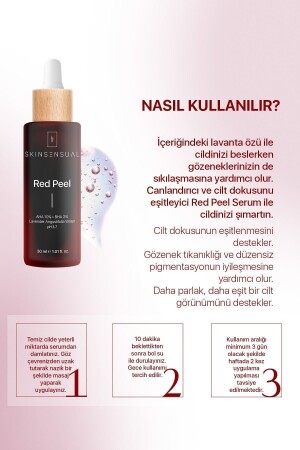 Red Peel (aha 10%- Bha 2%) Canlandırıcı Ve Cilt Tonu Eşitleyici Kırmızı Peeling Serum - 4