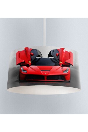 Red Racing Car Pattern Boys' Room 3D Pendant Lamp Chandelier LAMP3Möbel & Wohnen, Beleuchtung, Lampen! - 3