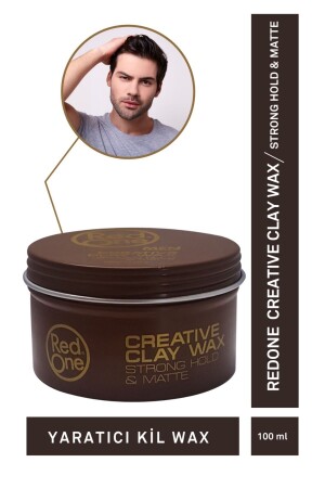 Redone Creatıve Clay Wax 100 ml - 1