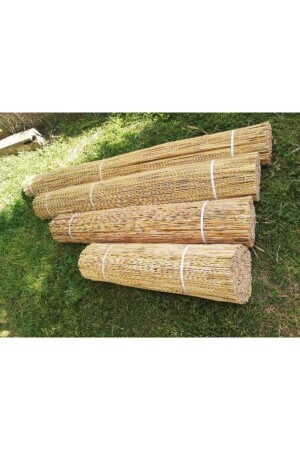 Reed-Maschendraht-Bambuszaun 1m x 5m 1mx5mmmm - 1