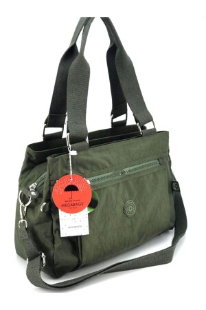 Regenfeste Kipling-Handtasche und Umhängetasche für Damen in Khaki TM1097 - 1