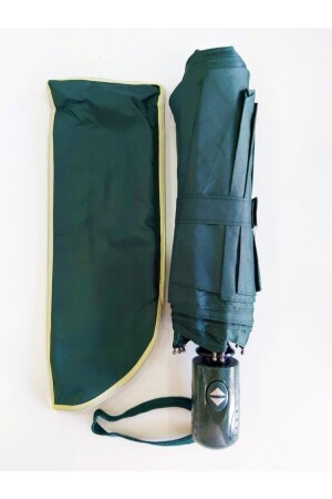 Regenschirm grün, vollautomatisch, bricht nicht bei Wind TO-4425 - 1