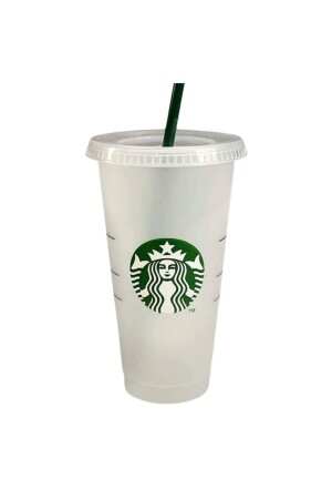 Reisebecher für kalte Getränke, kalter To-go-Becher – 709 ml AreaOnline_Starbucks_Soguk_İcecek_Cup - 2