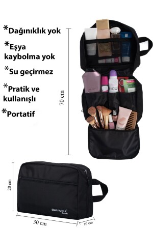 Reisekoffer-Organizer, Tasche für Körperpflege, Dusche und Make-up (Mehrzweck) bgwbta012 - 1
