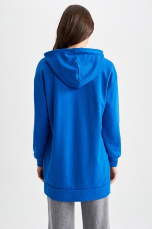 Relax Fit Kapüşonlu Sweatshirt Tunik Z2072AZ23SP - 6