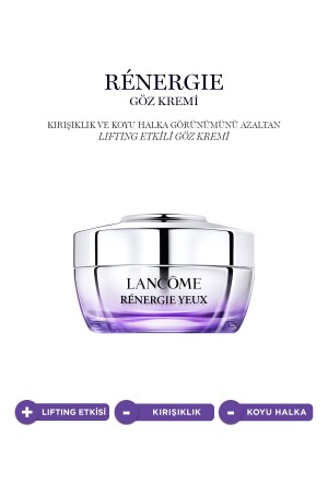 Renergie Yeux Kırışıklık Karşıtı Göz Çevresi Kremi 15 ml 3614273923934 Le226400 - Lancome
