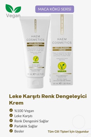 Vegan Renk Dengeleyici Leke Karşıtı Krem 30 ml HKLK04 - 1
