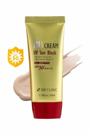 Renk Eşitleyici Ve Spf 50 Pa +++ Güneş Koruyucu Açık Renk Bb Krem Bb Cream Uv Sun Block - 1