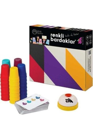 Renkli Bardaklar Zeka Ve Akıl Oyunu 3- Yaş 5 Oyuncu 341877 - 3