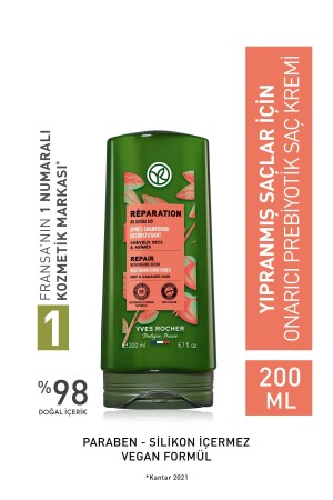 Reparierender präbiotischer Conditioner für geschädigtes Haar – silikonfrei und vegan – 200 ml - 2