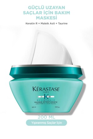 Resistance Masque Extentioniste Reparaturmaske für längeres und kräftigeres Haar 200 ml - 1