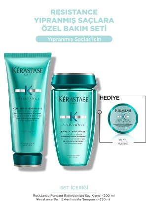 Resistance Yıpranmış Saçlara Özel Bakım Seti - Şampuan & Bakım Kremi - Kerastase