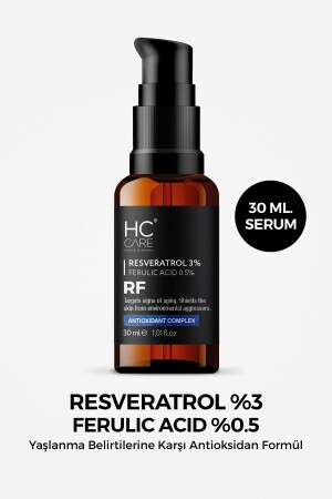 Resveratrol 3 %, Ferulasäure 0 %. 5 Serum - 30 ml. 80197 - 2