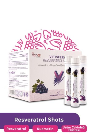 Resveratrol Shot Orman Meyveleri Aromalı 20x25 ml 230223 - 3