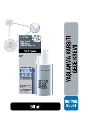 Retinol Boost Antiaging Kırışıklık Ve Koyu Leke Karşıtı Gece Kremi 50 Ml 3574661655482 - 3