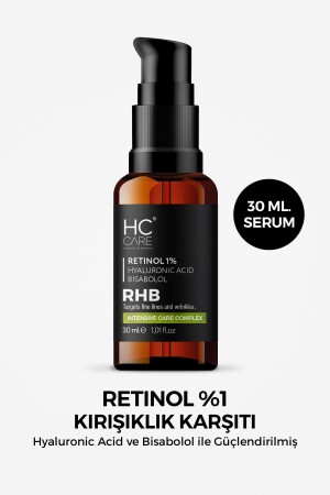 Retinol Serum %1 Kırışıklık Ve Yaşlanma Karşıtı Cilt Bakım Serumu 30 Ml. 80258 - 1