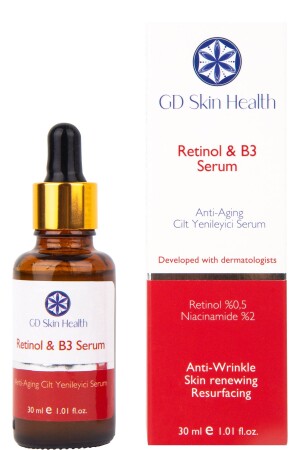 Retinol & Vitamin B3 Yaşlanma Karşıtı Serum Anti-aging Cilt Yenileyici Serum gd1804 - 2