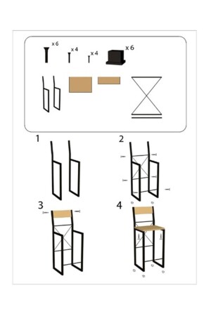 Retohome Good 100/45 Bartisch/Esstisch-Set 1651 - 10