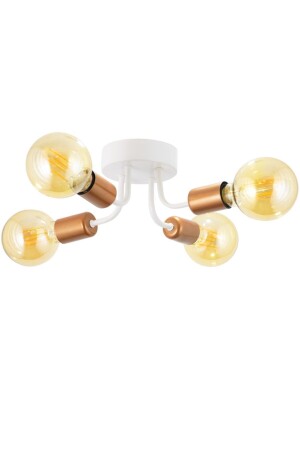 MNZ-Retro Scorpion الحديثة 4 مكانات سقف الطابق معصوم الشمعة LMBDR359912 - Lambadar