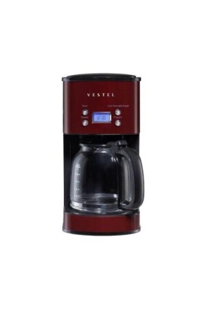 Retro Bordo Filtre Kahve Makinası 1000w 12 Fincan Kapasite 20242831 - 1