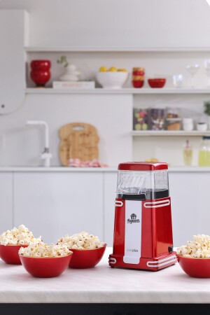 Retro Popcorn Makinesi Küçük - 6