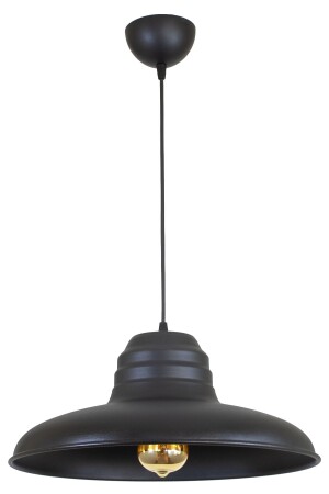 MNZ-Retro الروستيك نموذج المعادن الحديثة واحد مصباح معلق شاندليير كافيه - Lambadar