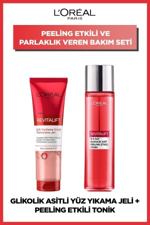 Revitalift 5 % reines Glykolsäure-Peeling, wirksames Tonikum und Hauterneuerung, wirksames Reinigungsgel, 150 ml PKTGLKLKASTRTN - 2