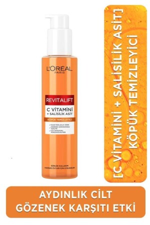 Revitalift Clinical [C vitamini - Salisilik Asit]- Aydınlatıcı ve Gözenek Karşıtı Köpük Temizleyici - 2