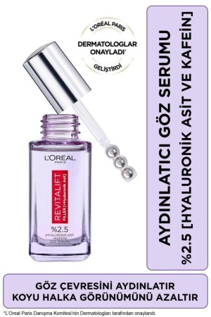 Revitalift Filler Plumping Anti-Aging Augenpflegecreme und aufhellendes Augenserum - 5