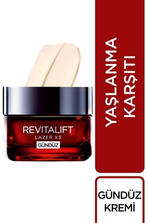 Revitalift Lazer Yaşlanma Karşıtı Gündüz Kremi 50 ml 3600522365044 - 3