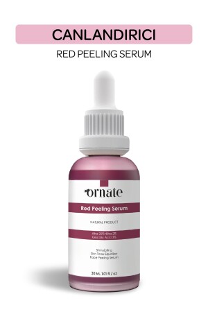 Revitalisierendes Anti-Makel-Gesichtspeeling-Serum 30 ml Aha 20 % + Bha 2 % + Glykolsäure 3 % RED121 - 2