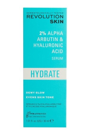 Revolution 2 % Alpha Arbutin & Ha Serum 30 ml 5057566580847 - 2