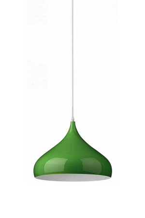 Reyes Modern Metal Green Interior mit White Color Cafe - Kitchen Single Kronleuchter reyesTEKLİ - 1