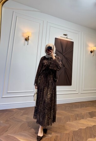 Reyna Etekli Takım - Kahve - Nuuwears