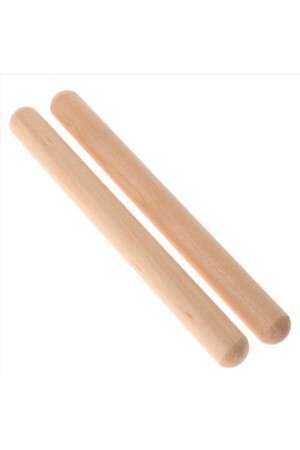 Rhythmusstab aus Holz 1 Paar 30 cm. Percussion-Stick - 2