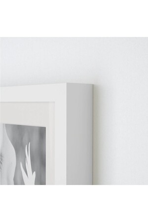 Rıbba 10 x 15 cm weißer Holzrahmen, tief, dickkantig, weiß, 10 x 15 cm Foto-Bilderrahmen 1150378410 - 3