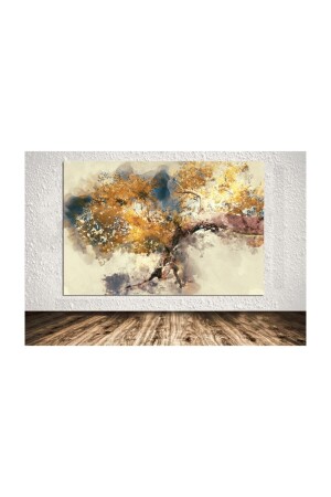 Riesige moderne abstrakte Baum-dekorative Leinwand-Leinwandmalerei 90 x 130 mycanvca17 - 2