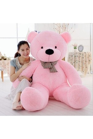 Riesiger großer Plüsch-Teddybär, 170 cm, Geschenkbär (100 % lokal), rosa - 4