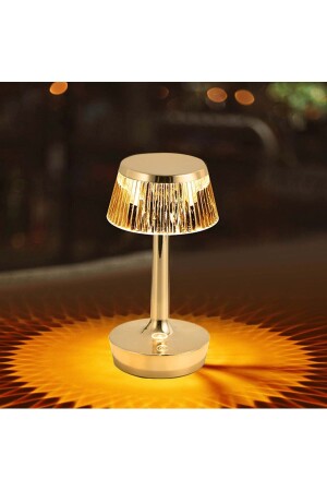 مصباح الطاولة القابلة للتشحن من MNZ-Rio Ct-8434 3 ألوان مع مفاتح واحد - Cata