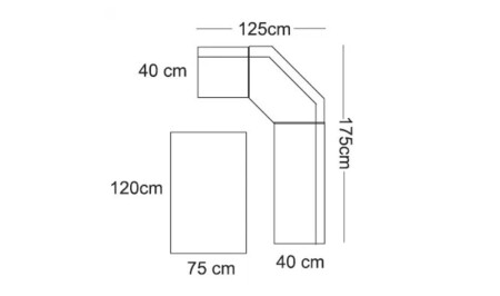 Riva Küchen-Eckset Weiß - Grau - 5