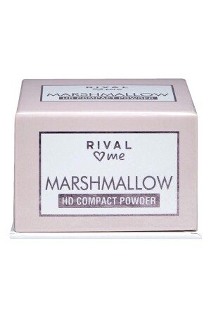Rival Me Hd Compact Powder Marshmallow 8 gr Pudra - 1