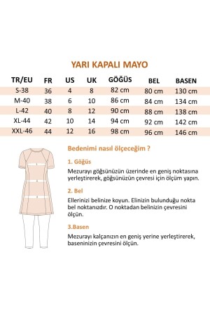 Rivamera Siyah Kadın Sade Tasarım Yarı Kapalı Mayo R2218 2444 - 7