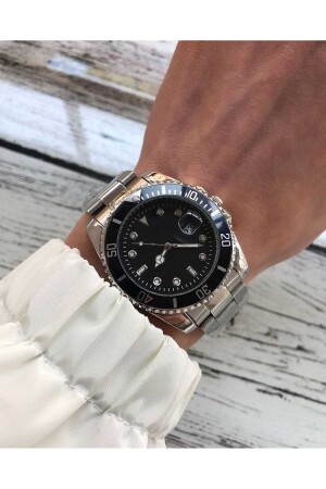 ساعة يد متناظرة من النمط من النسخة Rlx من النمط من الصلب من الرجال MNZ-Men TYC00253204338 - ÇENÇEN