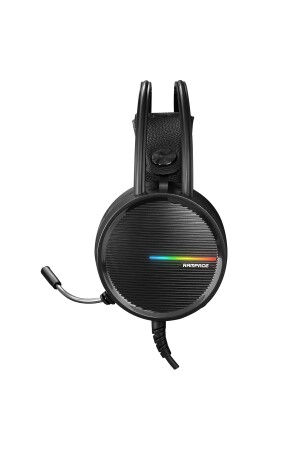 RM-K3 CASHE PLUS USB 7. 1 Rainbow LED Flexibles, langlebiges schwarzes Gaming-Headset mit Mikrofon 38270 - 3