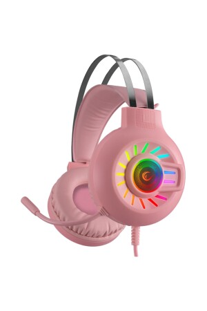 Rm-k44 Zengibar Pink 7. 1 Surround-RGB-Lichteffekt-Gaming-Headset mit Mikrofon RM-K44 PINK - 1